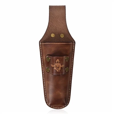 Tourbon leather scissor sheath