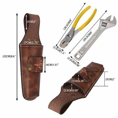 Hand Tool Sheath Wrench Holster Slot Plier Pouch Organizer for Belt (2)